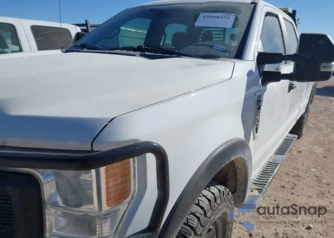 2021 Ford F-250 Xl из США, поврежденный, VIN 1FT7W2B69MED13535
